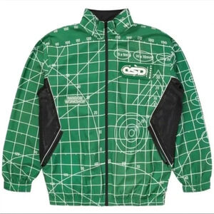 MARKET STUDIOS OPEN REVERSIBLE SOURCE DESIGN TRACK JACKET LARGE